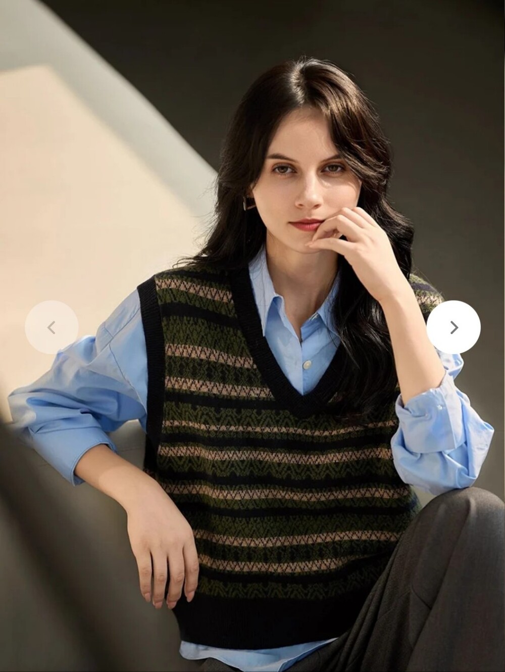 Vintage Wool Sweater Vest